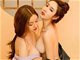 美女尤物莉恩&萌琪琪酥胸互撸姐妹花撩人写真